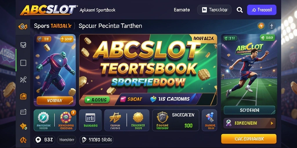 Tampilan utama ABCSLOT menampilkan berbagai pilihan taruhan olahraga.