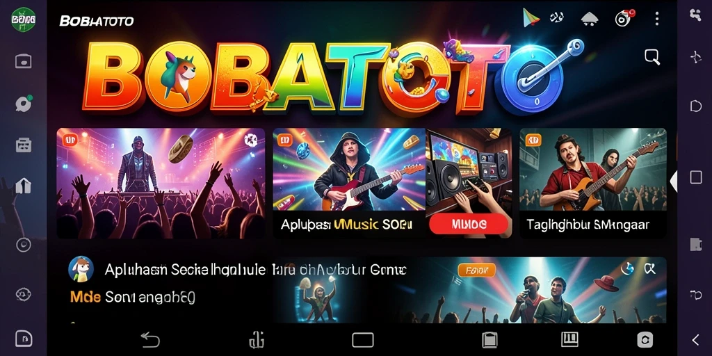 Screenshot BOBATOTO menampilkan gameplay interaktif yang seru.
