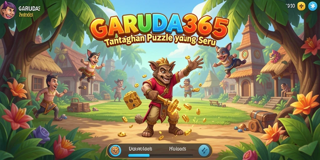 Screenshot gameplay GARUDA365 menunjukkan tantangan menarik dalam permainan puzzle.