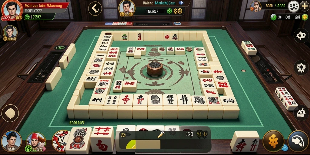 Tampilan gameplay Mahjong yang menarik di KOPLO77.