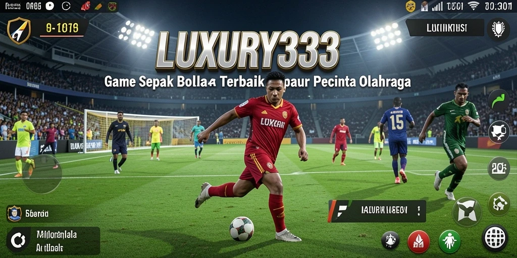Menampilkan gameplay sepak bola yang seru dan realistis.