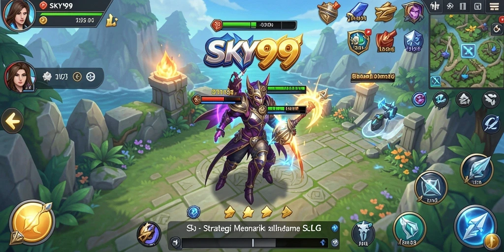 Tampilan gameplay menarik dari SKY99 yang memukau.