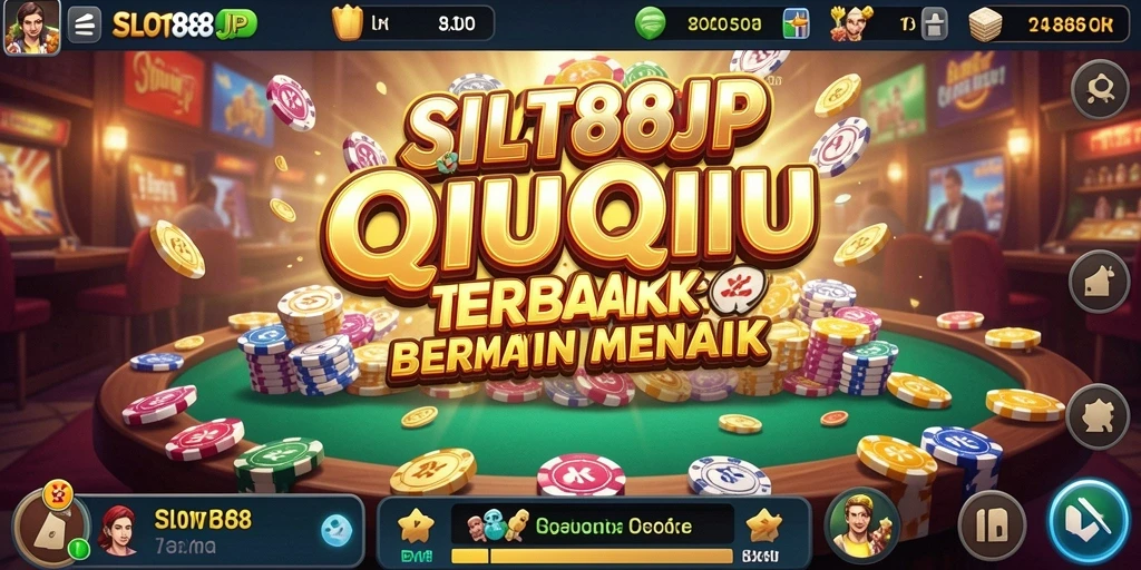 Tampilan gameplay QiuQiu yang seru dan mendebarkan.