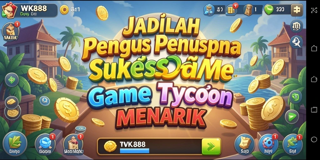Tangkapan layar utama dari gameplay Tycoon di WK888.