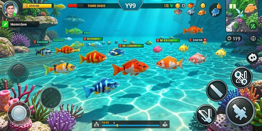 Gameplay Y89 yang menarik dengan grafis memukau.
