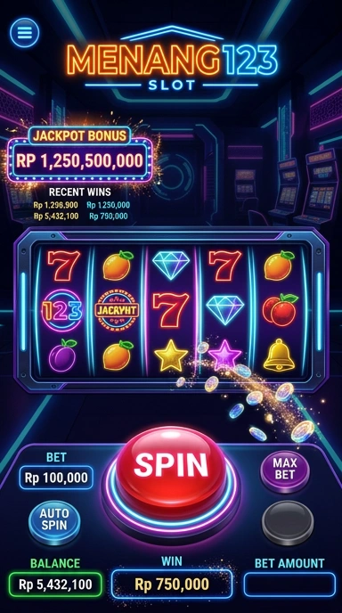 Menampilkan fitur unggulan dari aplikasi yang tersedia di menang123.